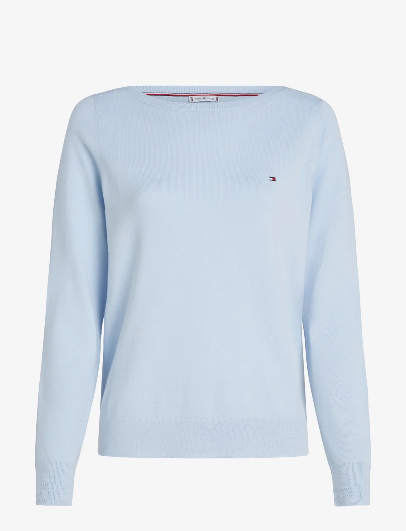 Tommy Hilfiger - CO JERSEY STITCH BOAT-NK LS SWT - pullover - breezy blue - 0