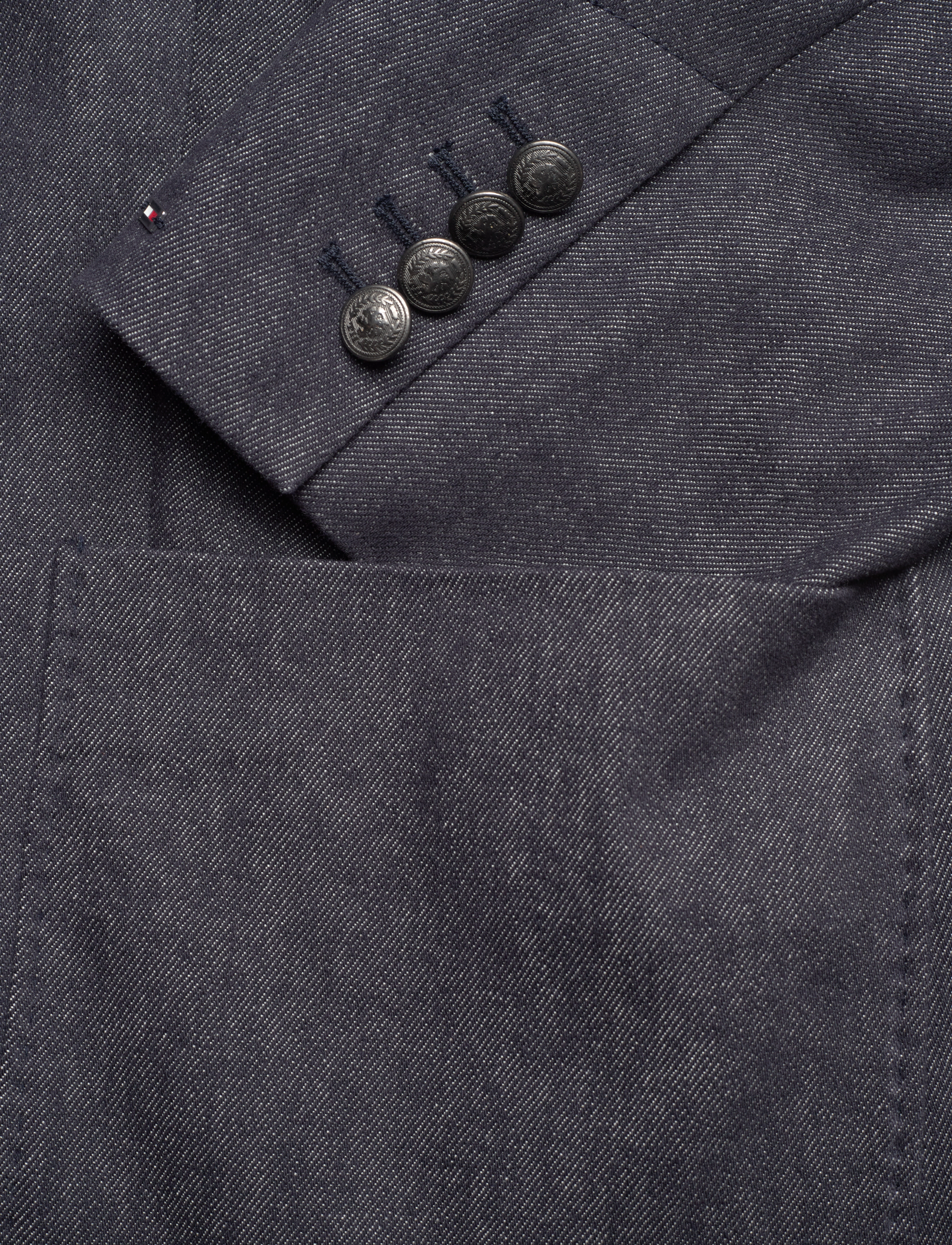 Tommy Hilfiger - CRV CO BLEND TAILORED DB BLAZER - indigo blue - 3