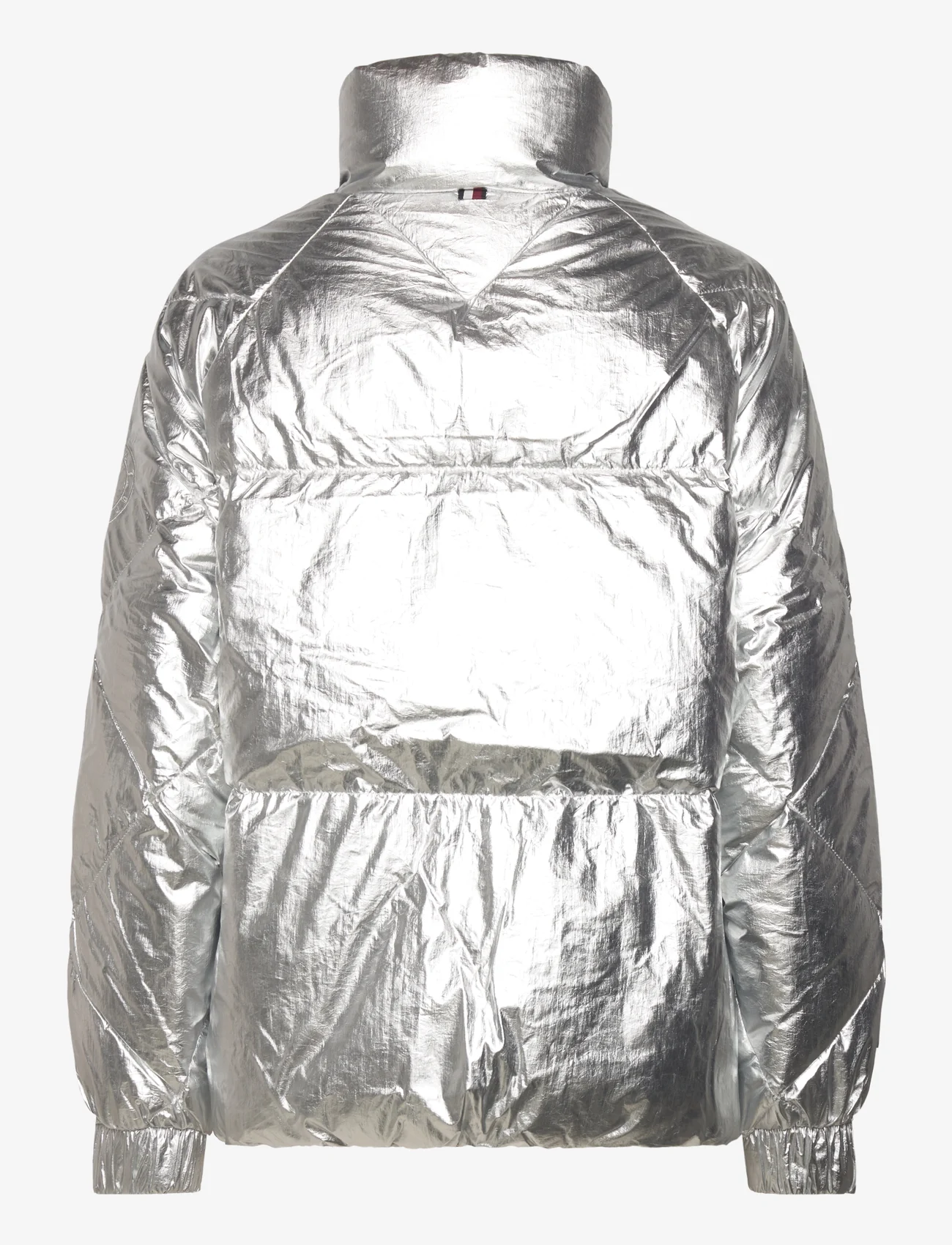 Tommy Hilfiger - MODERN WAISTED METALLIC JACKET - down- & padded jackets - madeira aluminum - 1