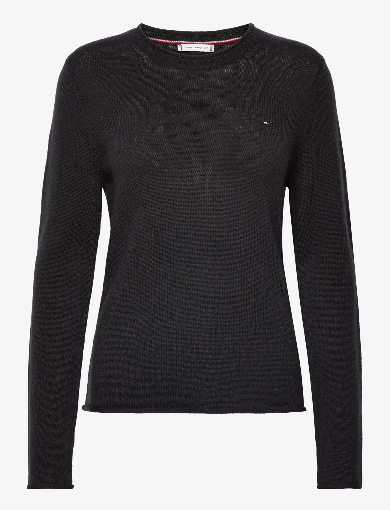 Tommy Hilfiger - SOFT WOOL C-NK SWEATER - pullover - black - 0