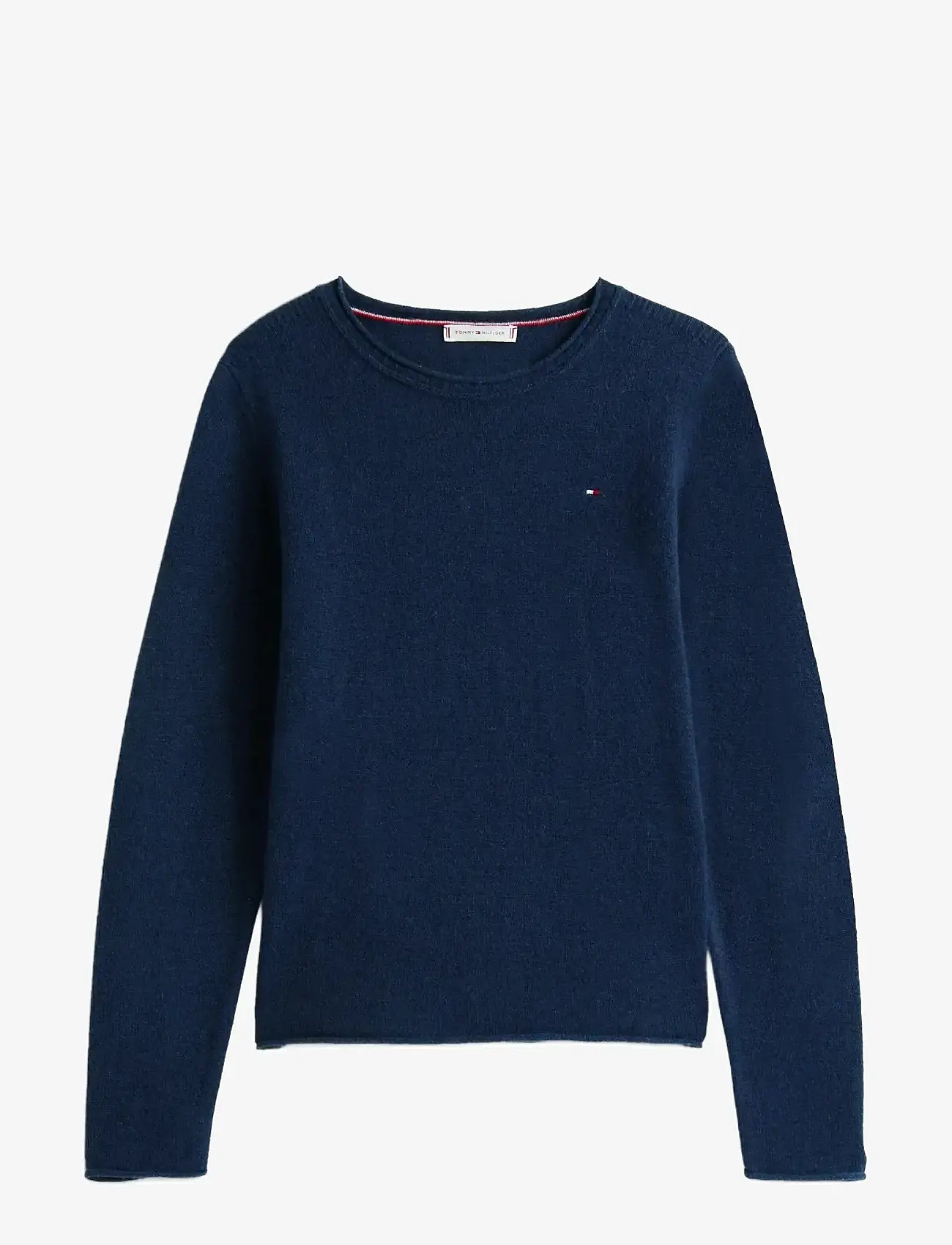 Tommy Hilfiger - SOFT WOOL C-NK LS SWEATER - stickade tröjor - dark night navy - 1