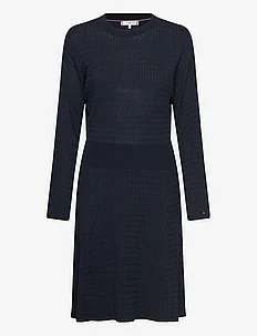 MICRO CABLE F&F DRESS, Tommy Hilfiger