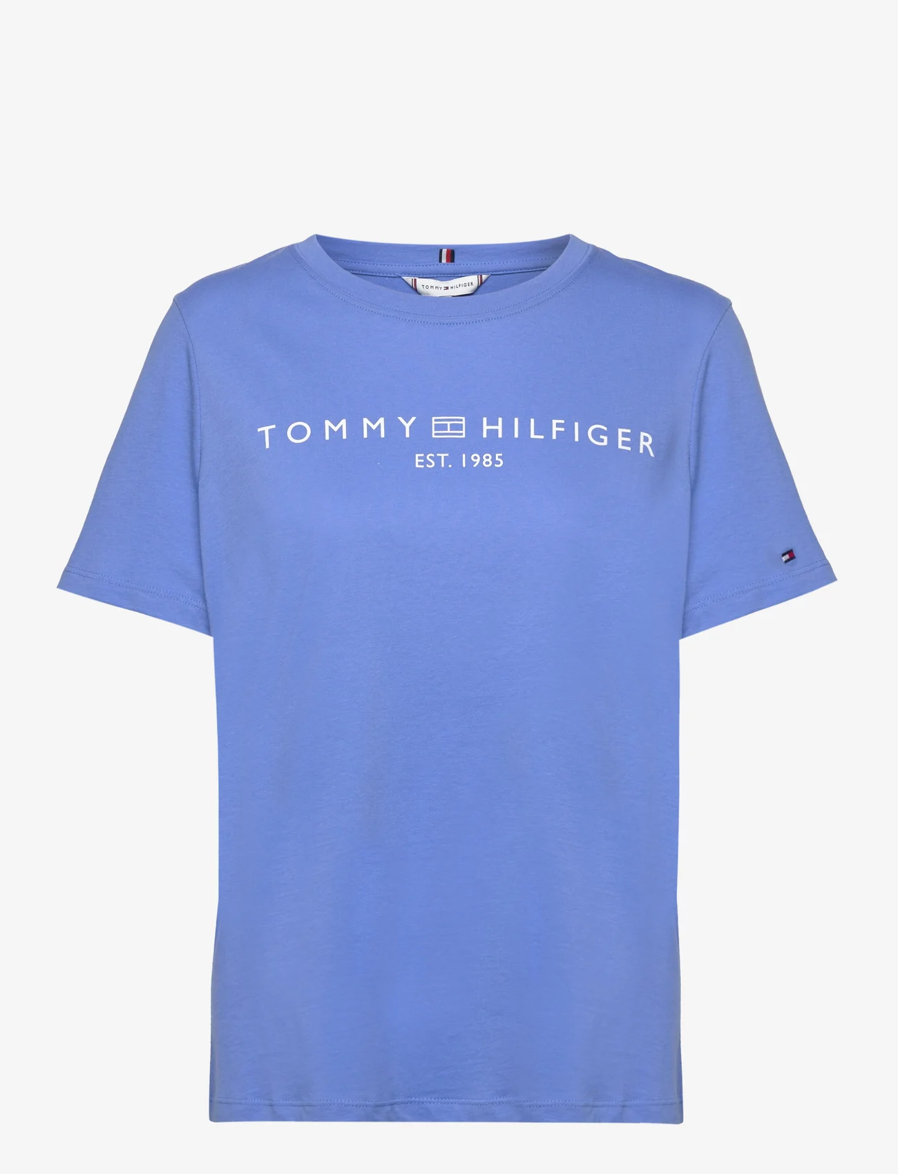 Tommy Hilfiger - REG CORP LOGO C-NK SS - laagste prijzen - blue spell - 0
