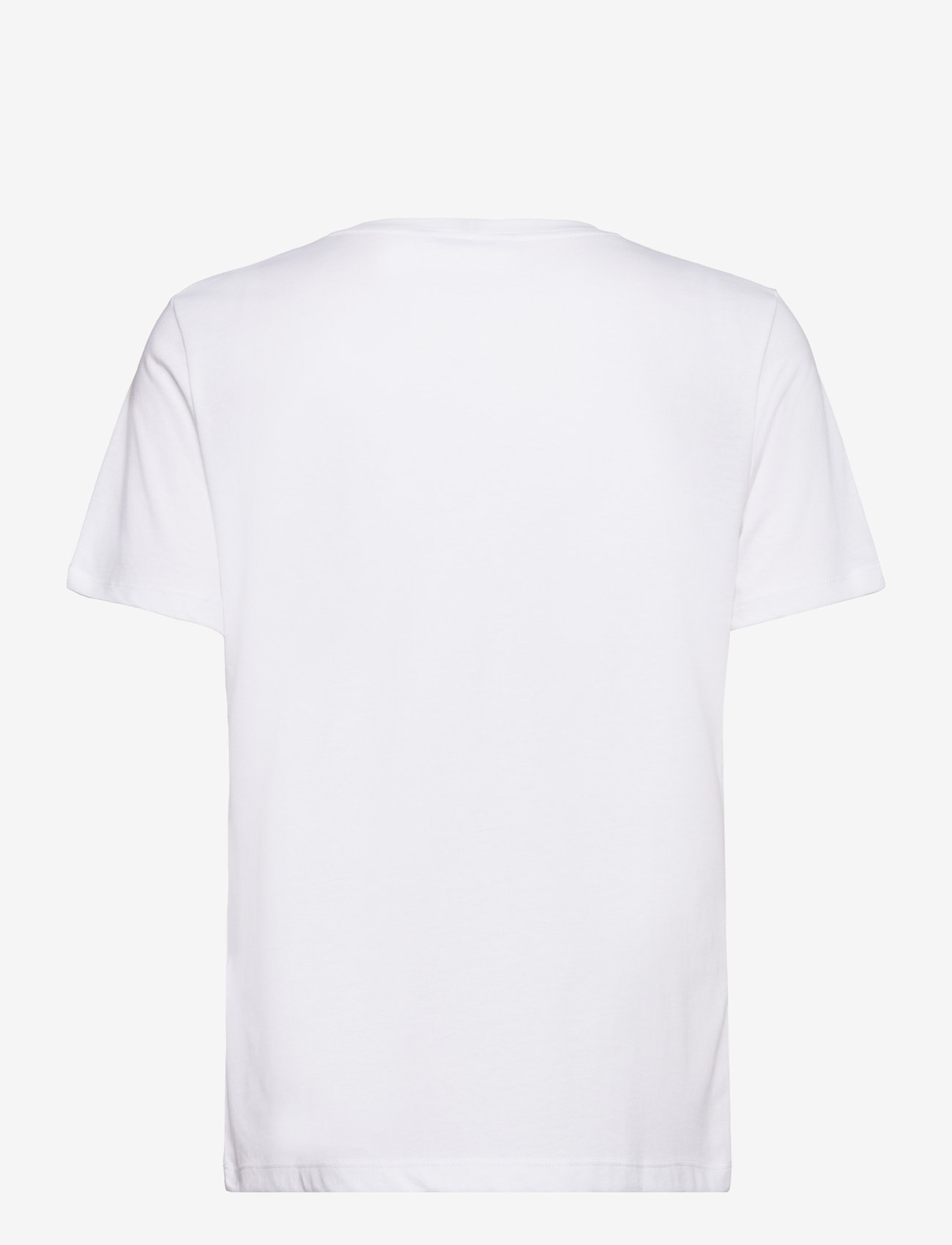 Tommy Hilfiger - REG CORP LOGO C-NK SS - t-shirts - optic white - 2
