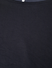 Tommy Hilfiger - SLASH NK ROUCHED MIDI DRESS SS - t-shirt-kleider - desert sky - 2