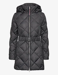 ELEVATED BELTED QUILTED COAT, Tommy Hilfiger