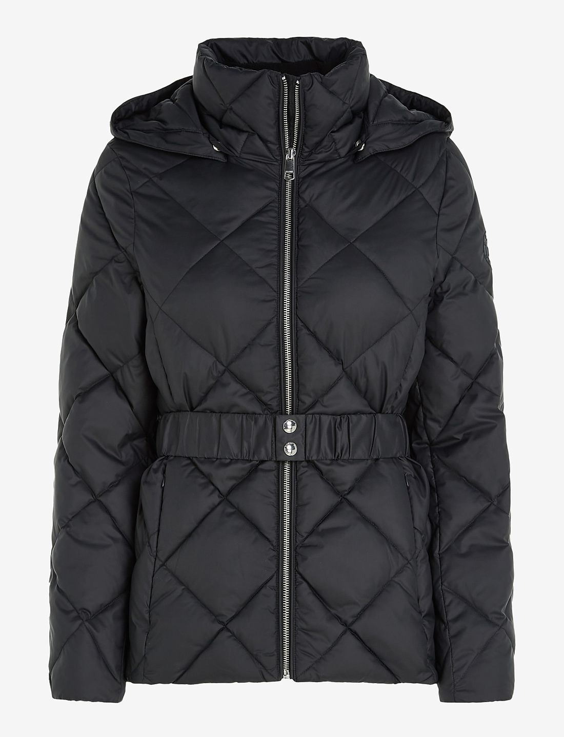 Tommy Hilfiger Elevated Belted Quilted Jacket jackets coats