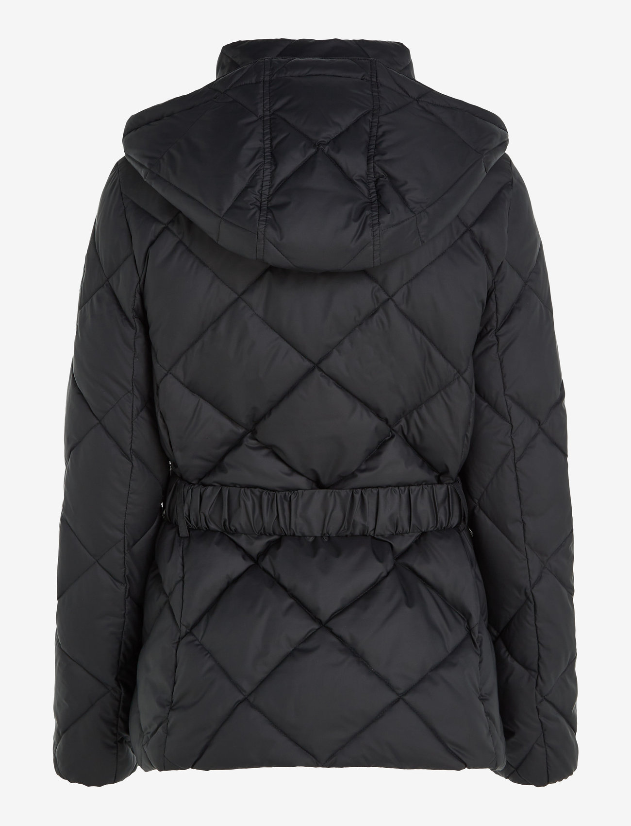 Tommy Hilfiger - ELEVATED BELTED QUILTED JACKET - black - 1