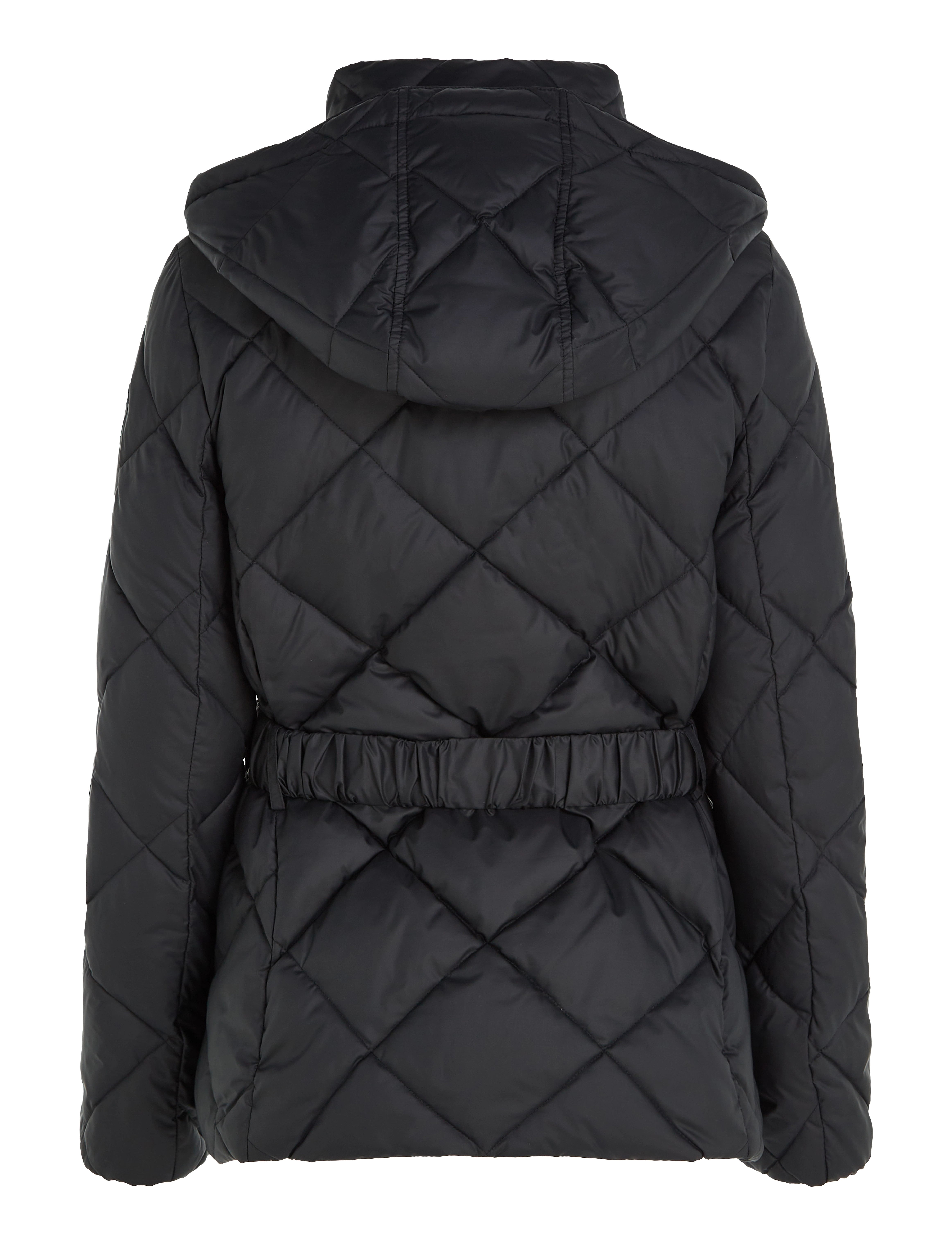 Tommy Hilfiger - ELEVATED BELTED QUILTED JACKET - black - 1