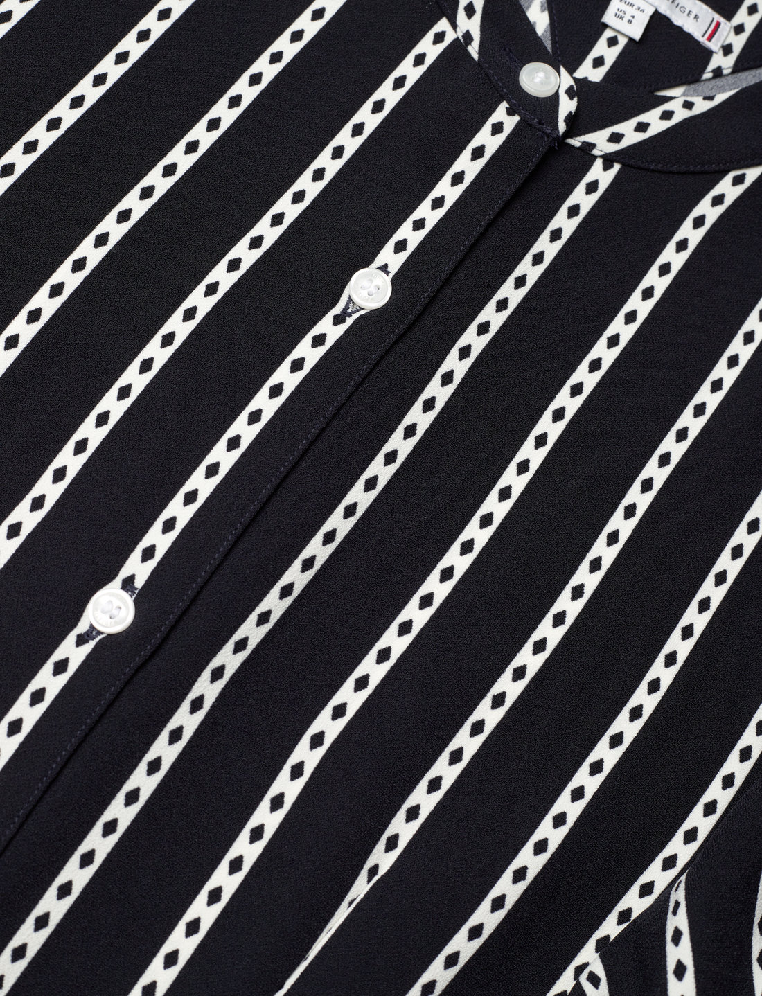 Stripe Hilfiger Dress Tommy Argyle - Shirt dresses Midi Midi