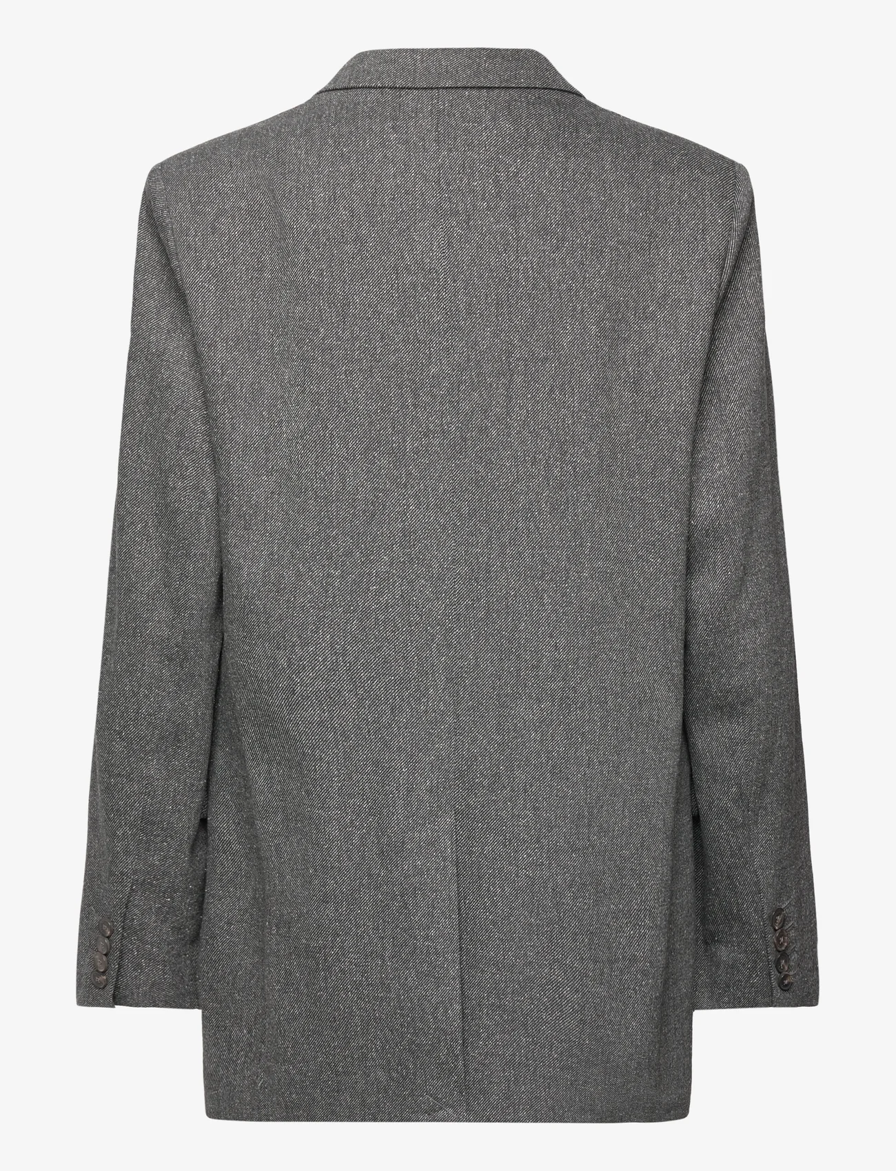 Tommy Hilfiger - RELAXED NEPPY WOOL SB BLAZER - party wear at outlet prices - med heather grey - 1