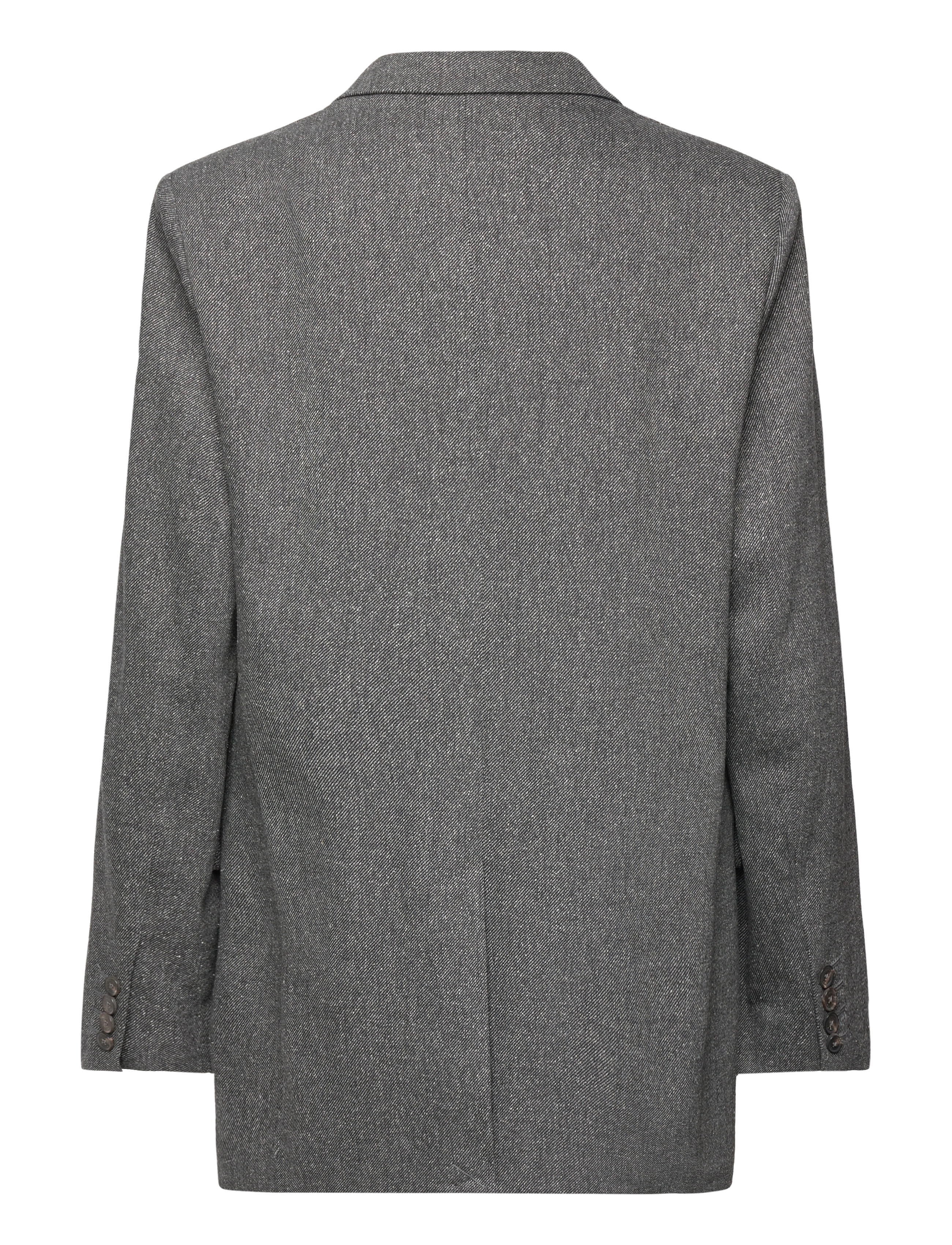 Tommy Hilfiger - RELAXED NEPPY WOOL SB BLAZER - med heather grey - 1