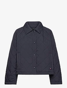 QUILTED LW PADDED SHORT JACKET, Tommy Hilfiger