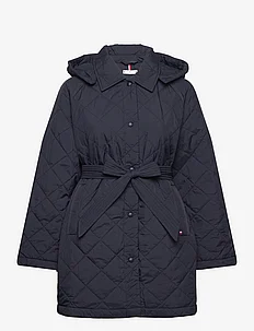 QUILTED LW PADDED COAT, Tommy Hilfiger