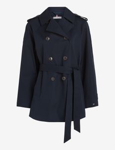 COTTON SHORT TRENCH, Tommy Hilfiger