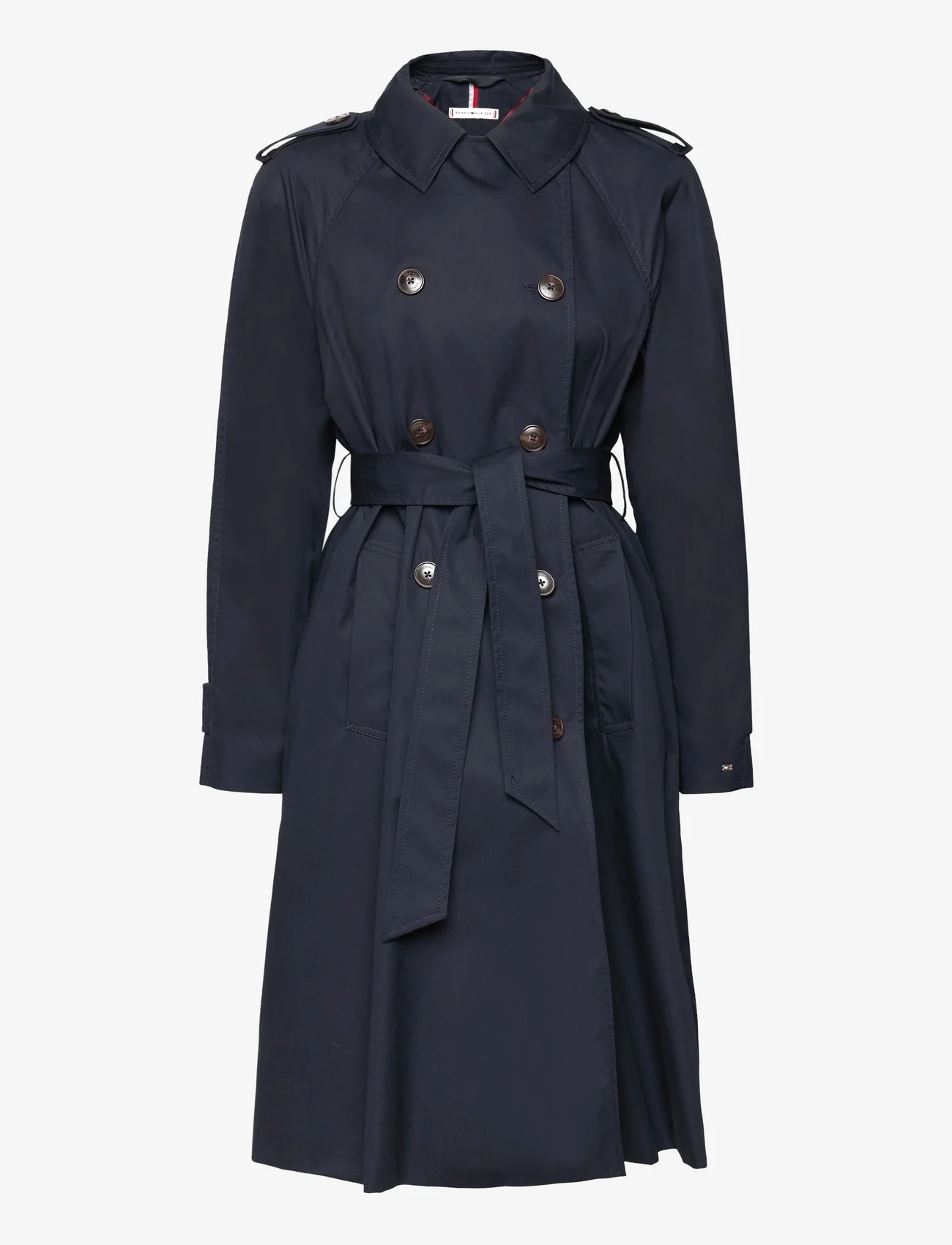 Tommy Hilfiger - COTTON CLASSIC TRENCH - pavasara jakas - desert sky - 0