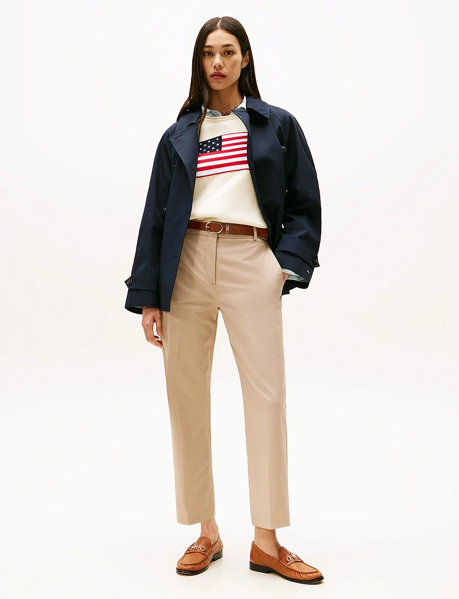Tommy Hilfiger - CO SLIM STRAIGHT CHINO - chinos - beige - 5