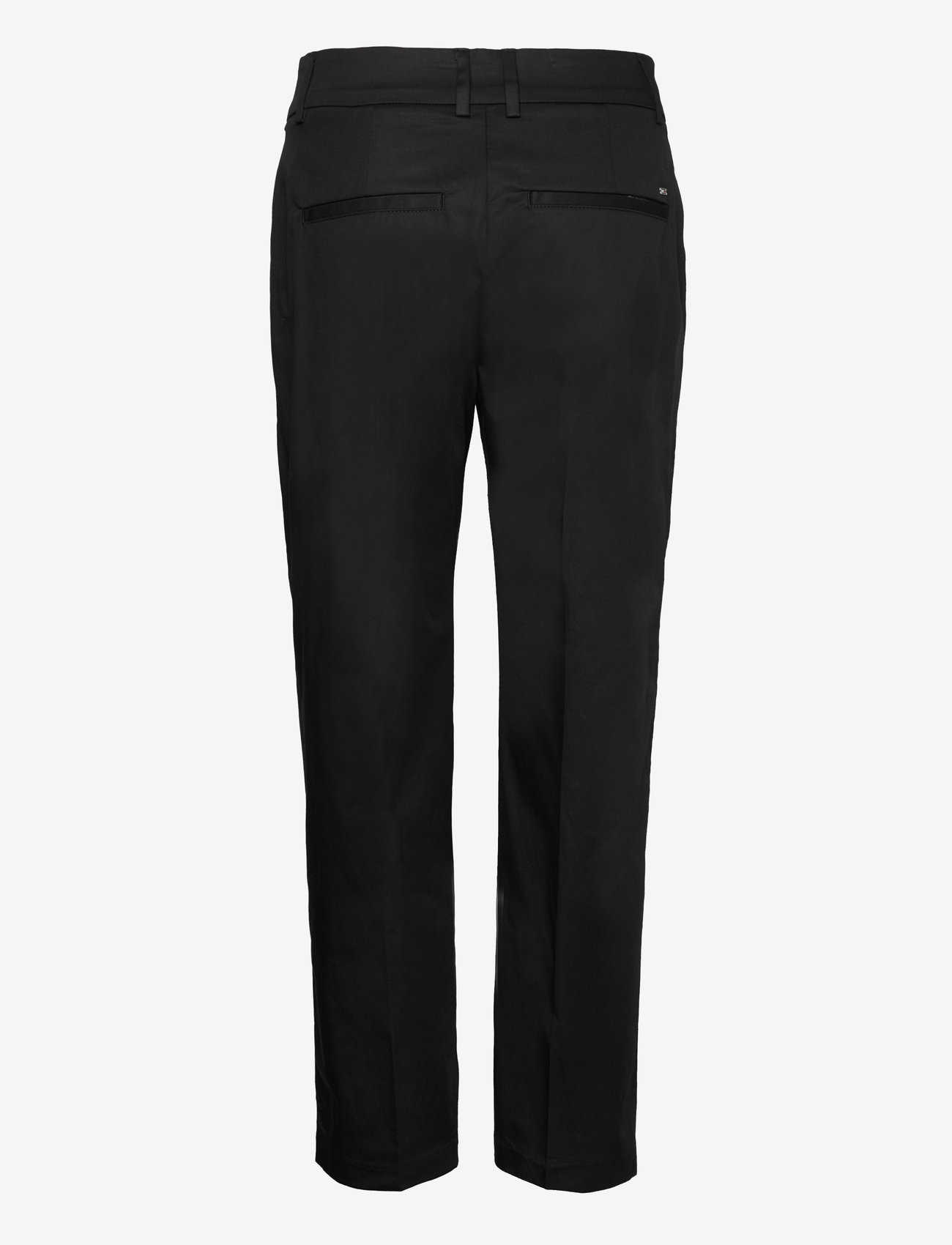 Tommy Hilfiger - CO SLIM STRAIGHT CHINO - chinos - black - 2