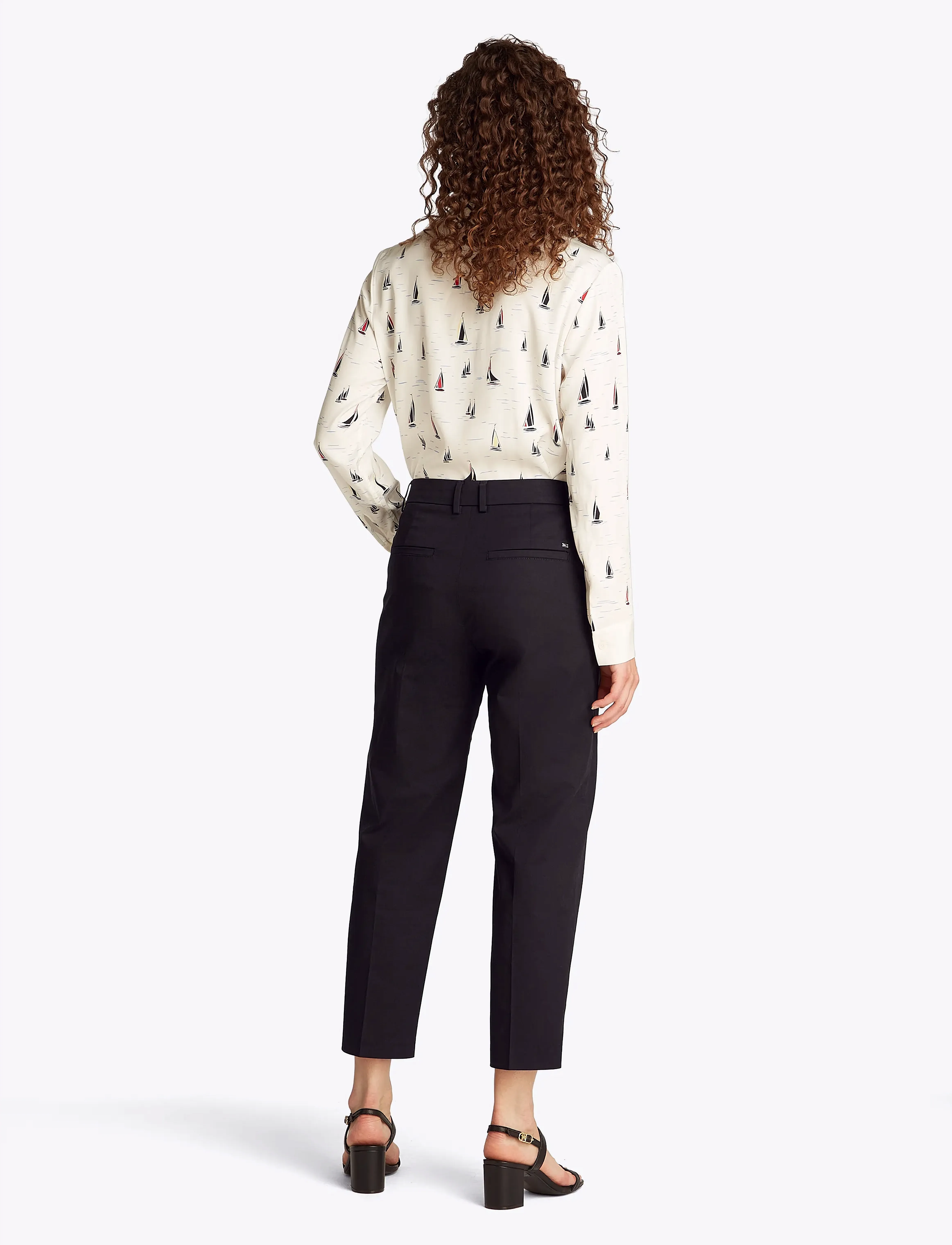 Tommy Hilfiger - CO SLIM STRAIGHT CHINO - chinos - black - 3