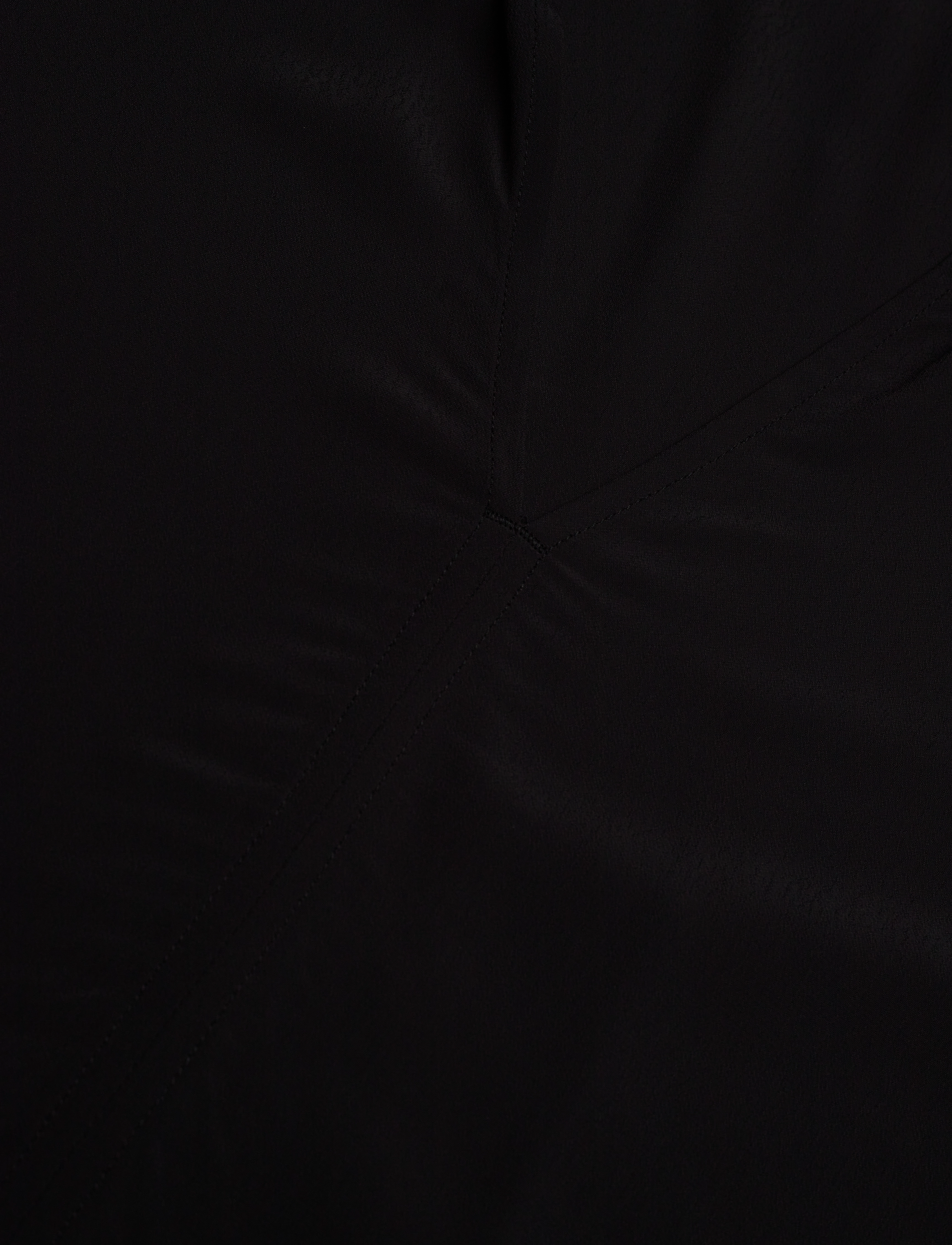 Tommy Hilfiger - VISCOSE CREPE V-NECK BLOUSE - langærmede bluser - black - 2