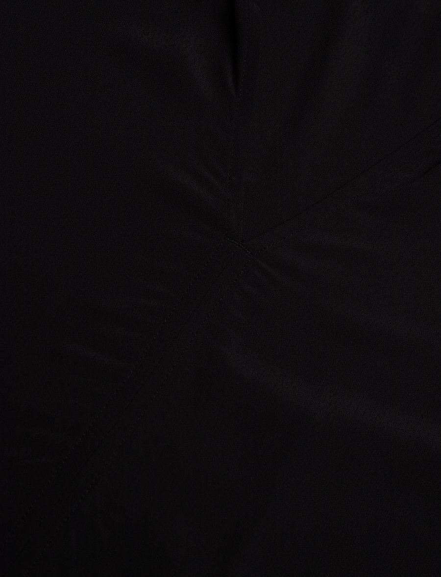 Tommy Hilfiger - VISCOSE CREPE V-NECK BLOUSE - langærmede bluser - black - 2