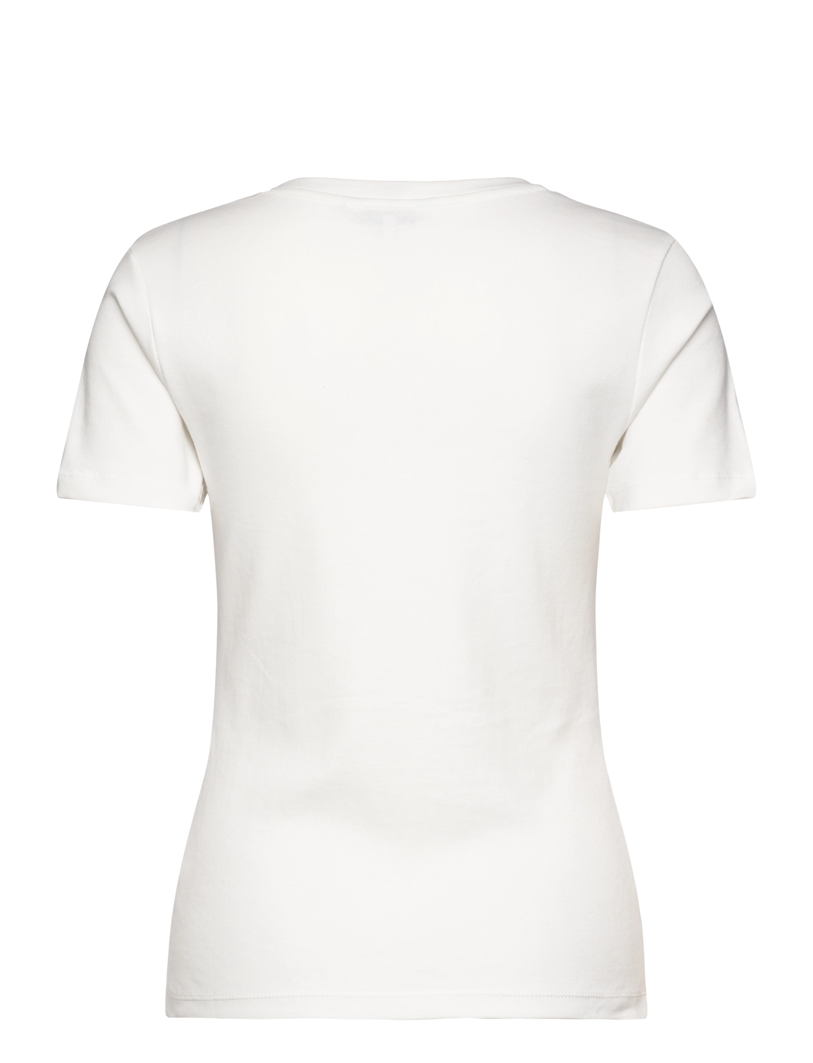 Tommy Hilfiger - CODY SLIM V-NK S/S T-SHIRT - marškinėliai - nos ecru - 2