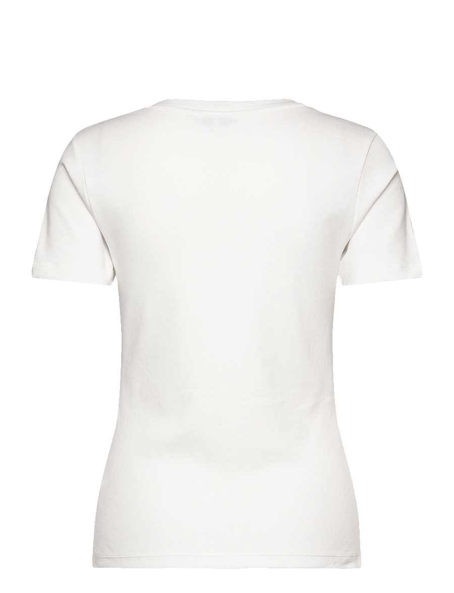 Tommy Hilfiger - CODY SLIM V-NK S/S T-SHIRT - t-shirts - nos ecru - 2