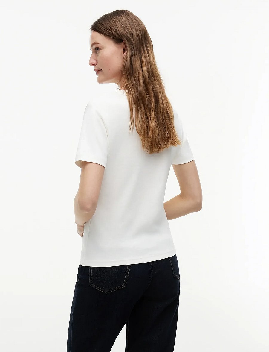 Tommy Hilfiger - CODY SLIM V-NK S/S T-SHIRT - t-shirts - nos ecru - 3