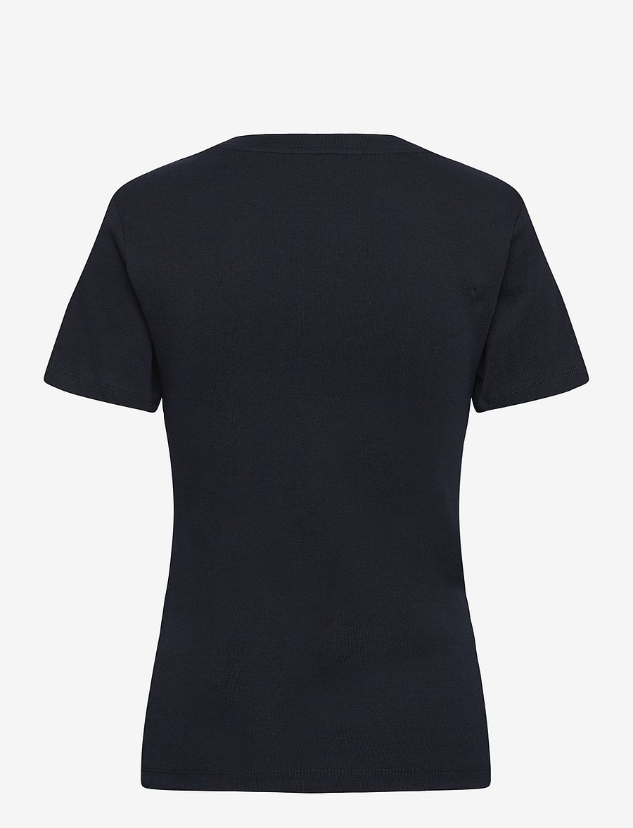 Tommy Hilfiger - CODY SLIM V-NK S/S T-SHIRT - t-shirts - nos navy blue - 2