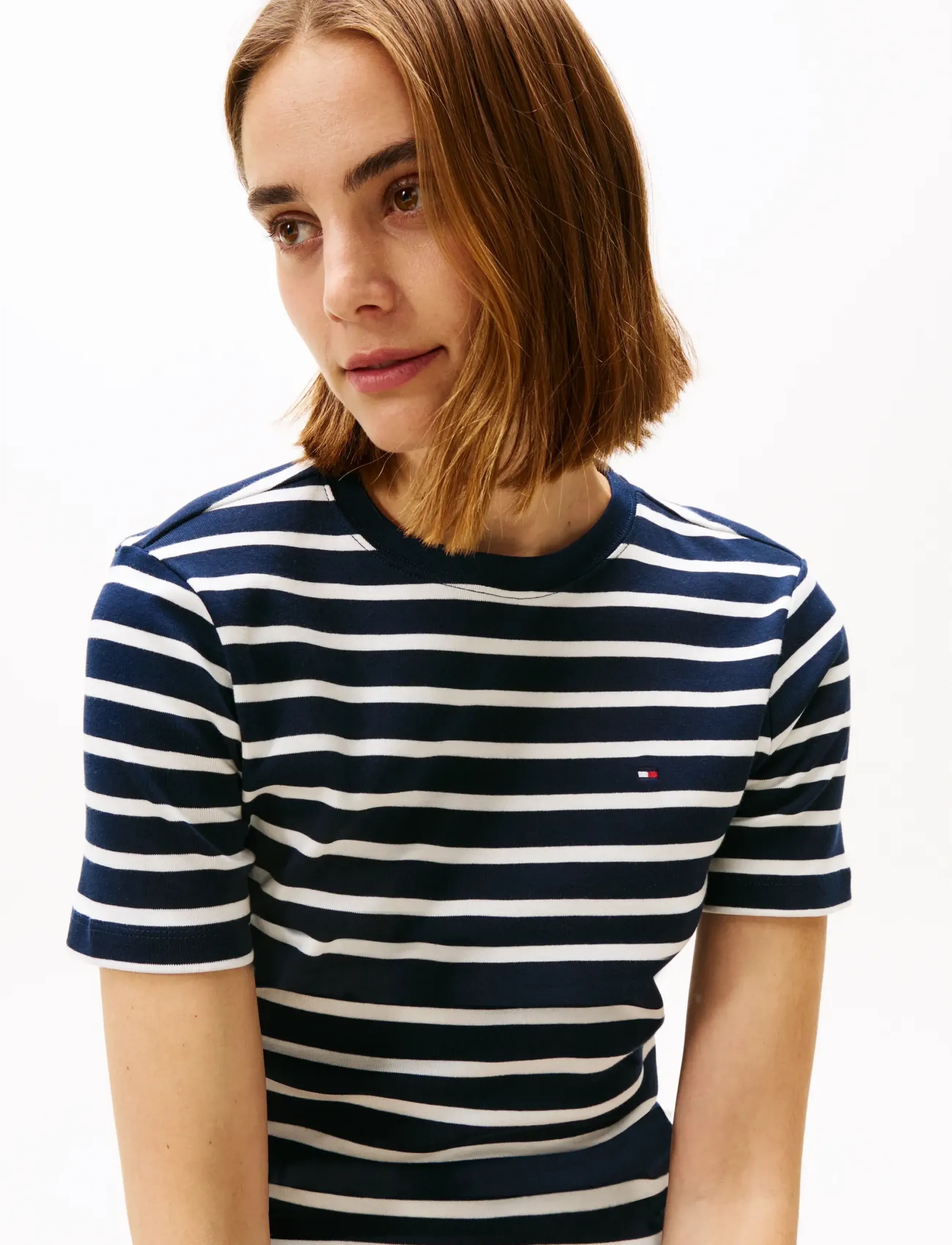 TOMMY HILFIGER Slim Cody C-Nk S/S Tee blusar dam – bild 8