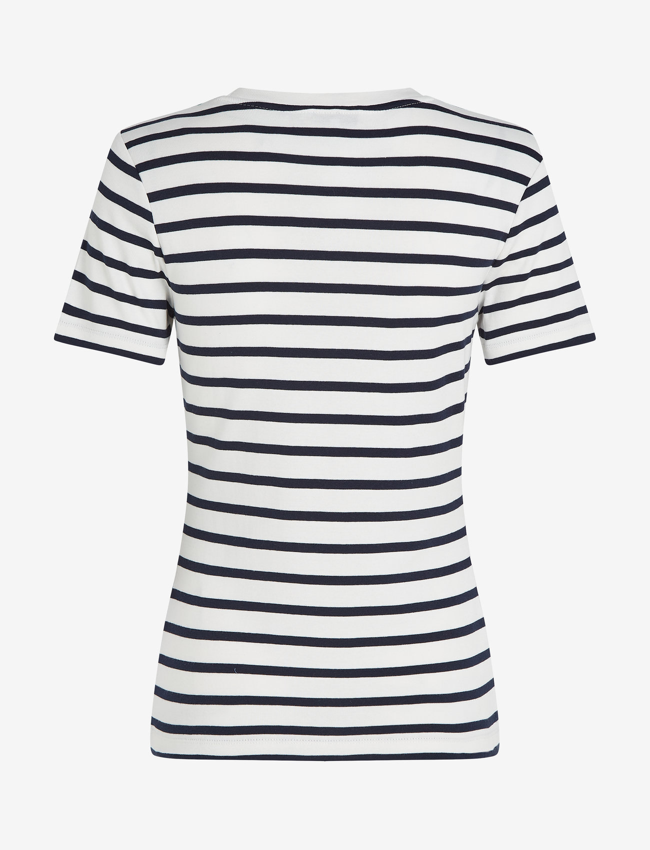 Tommy Hilfiger - SLIM CODY C-NK SS - t-shirts - breton dark night navy stp - 3