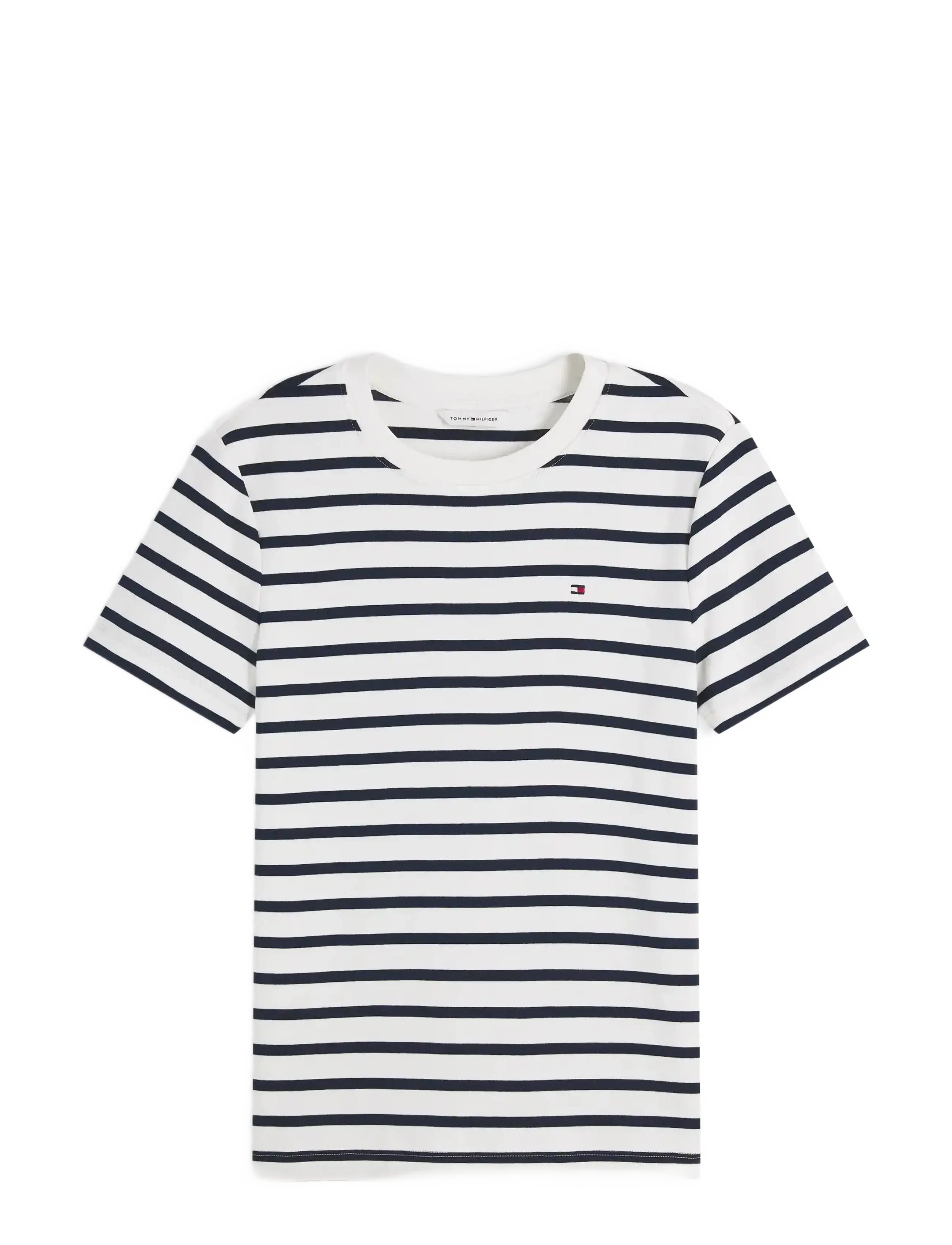 Tommy Hilfiger - SLIM CODY C-NK SS - t-särgid - breton  ecu  dark night navy - 2