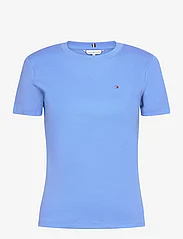 Tommy Hilfiger - SLIM CODY C-NK SS - t-shirts - blue spell - 0