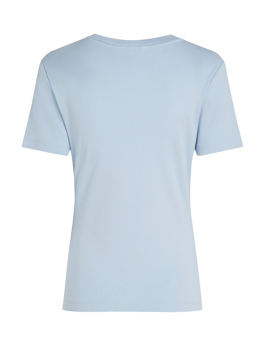 Tommy Hilfiger - SLIM CODY C-NK SS - t-shirts - breezy blue - 2