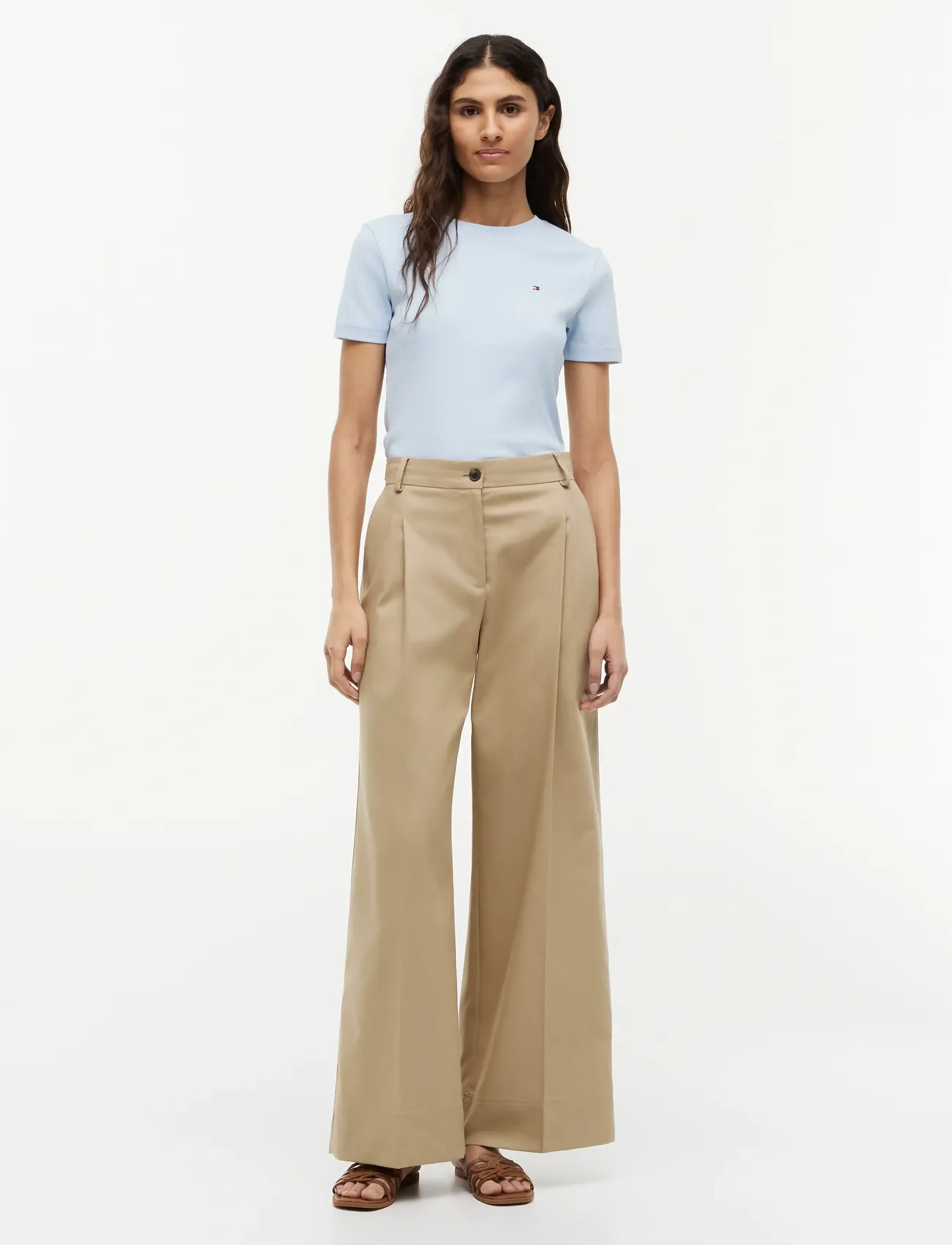 Tommy Hilfiger - SLIM CODY C-NK SS - t-särgid - breezy blue - 5