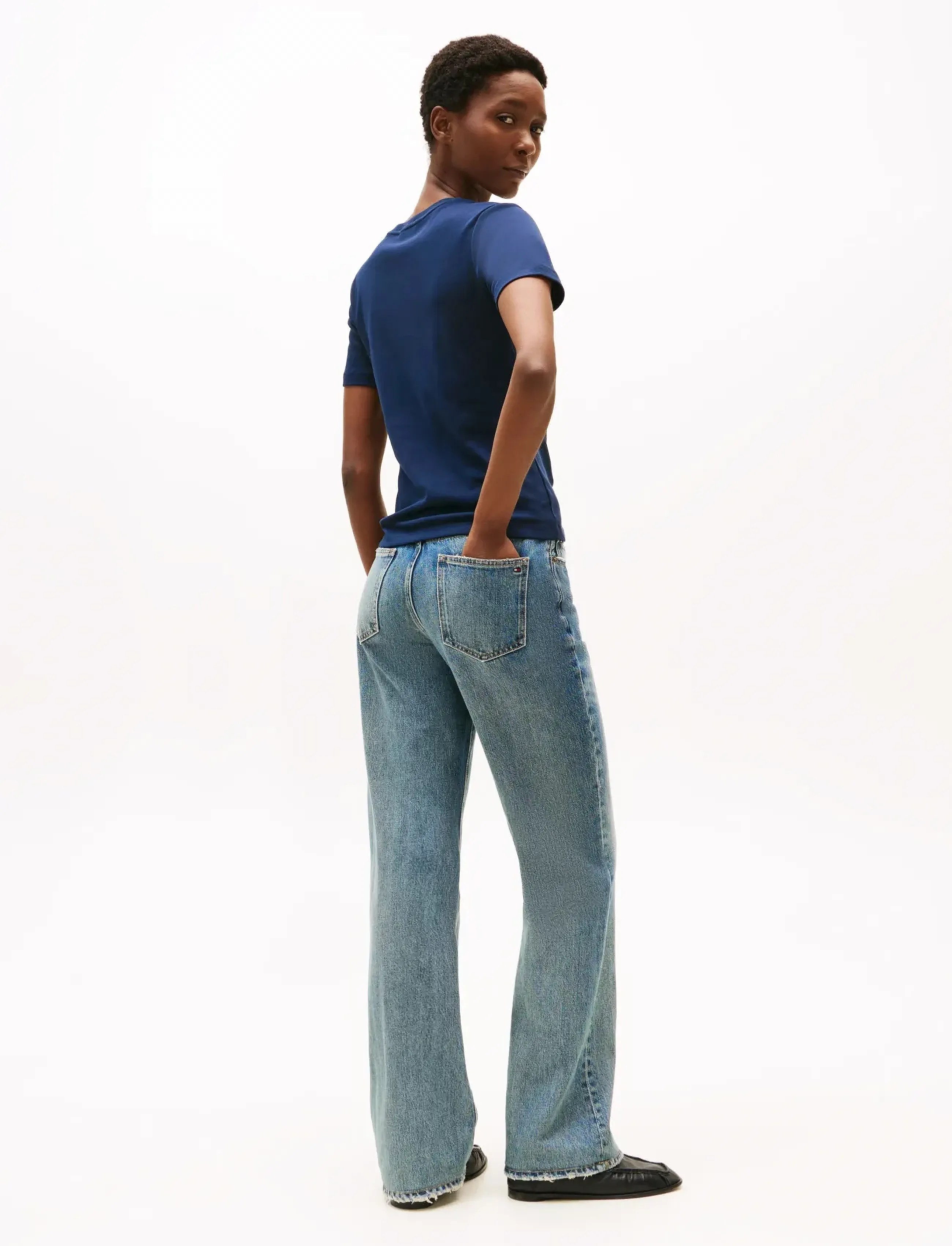 Tommy Hilfiger - SLIM CODY C-NK SS - t-särgid - dark night navy - 3