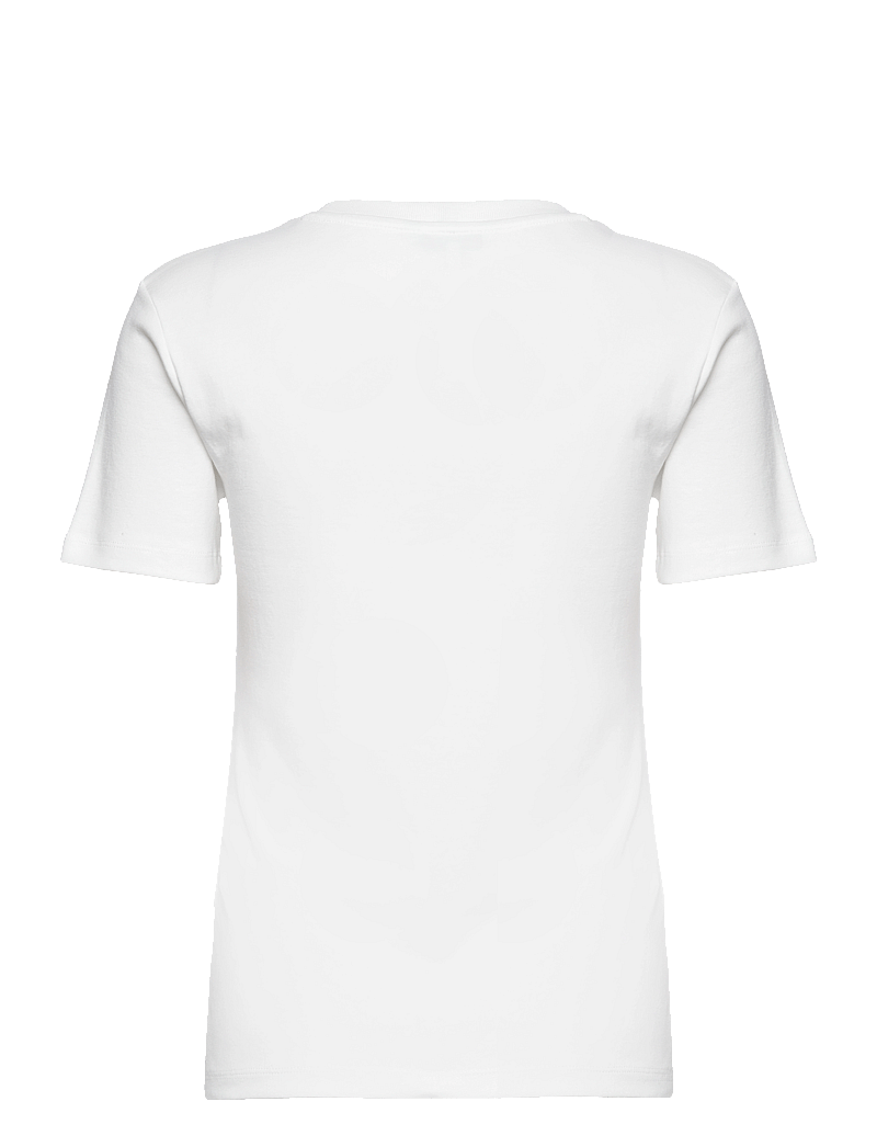 Tommy Hilfiger - SLIM CODY C-NK SS - t-shirts - ecru - 2