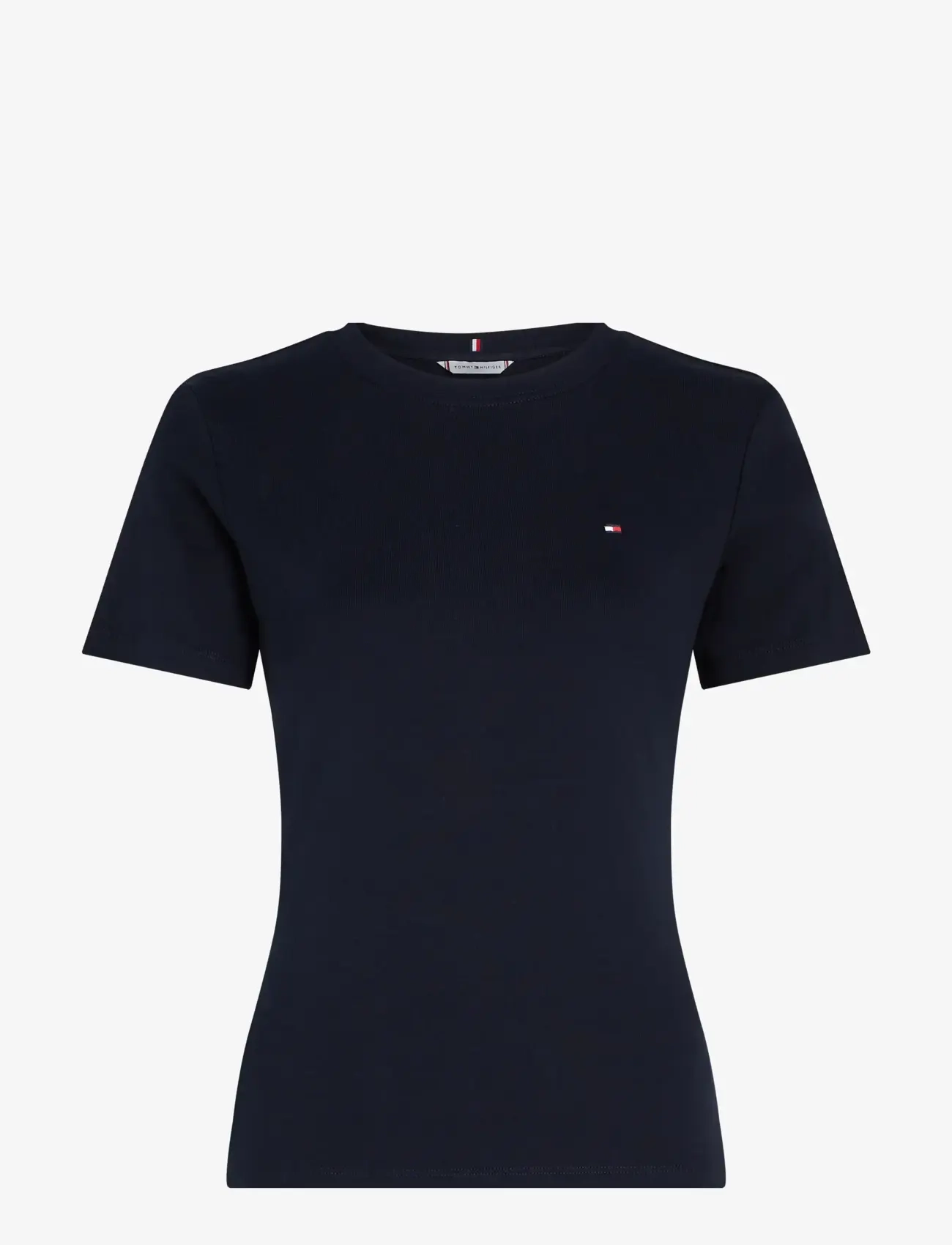 Tommy Hilfiger - SLIM CODY C-NK S/S TEE - laveste priser - navy blue - 1