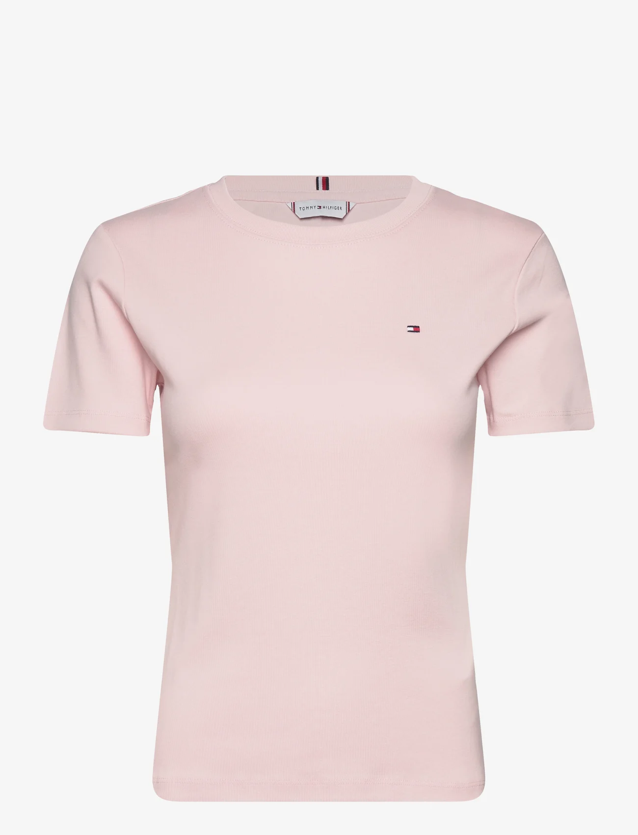 Tommy Hilfiger - SLIM CODY C-NK SS - t-shirts - whimsy pink - 0