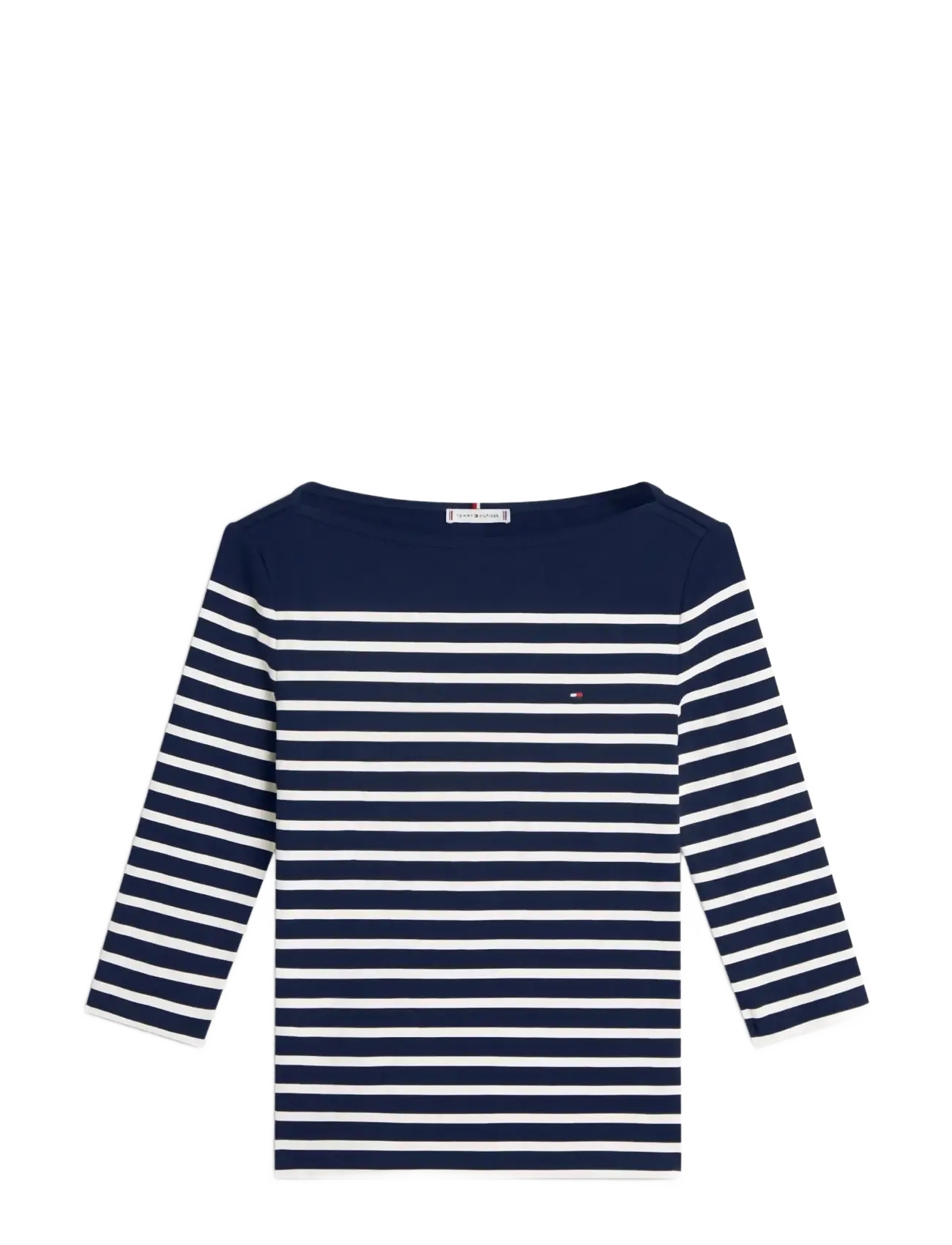 DARK NIGHT NAVY  ECRU STRIPE
