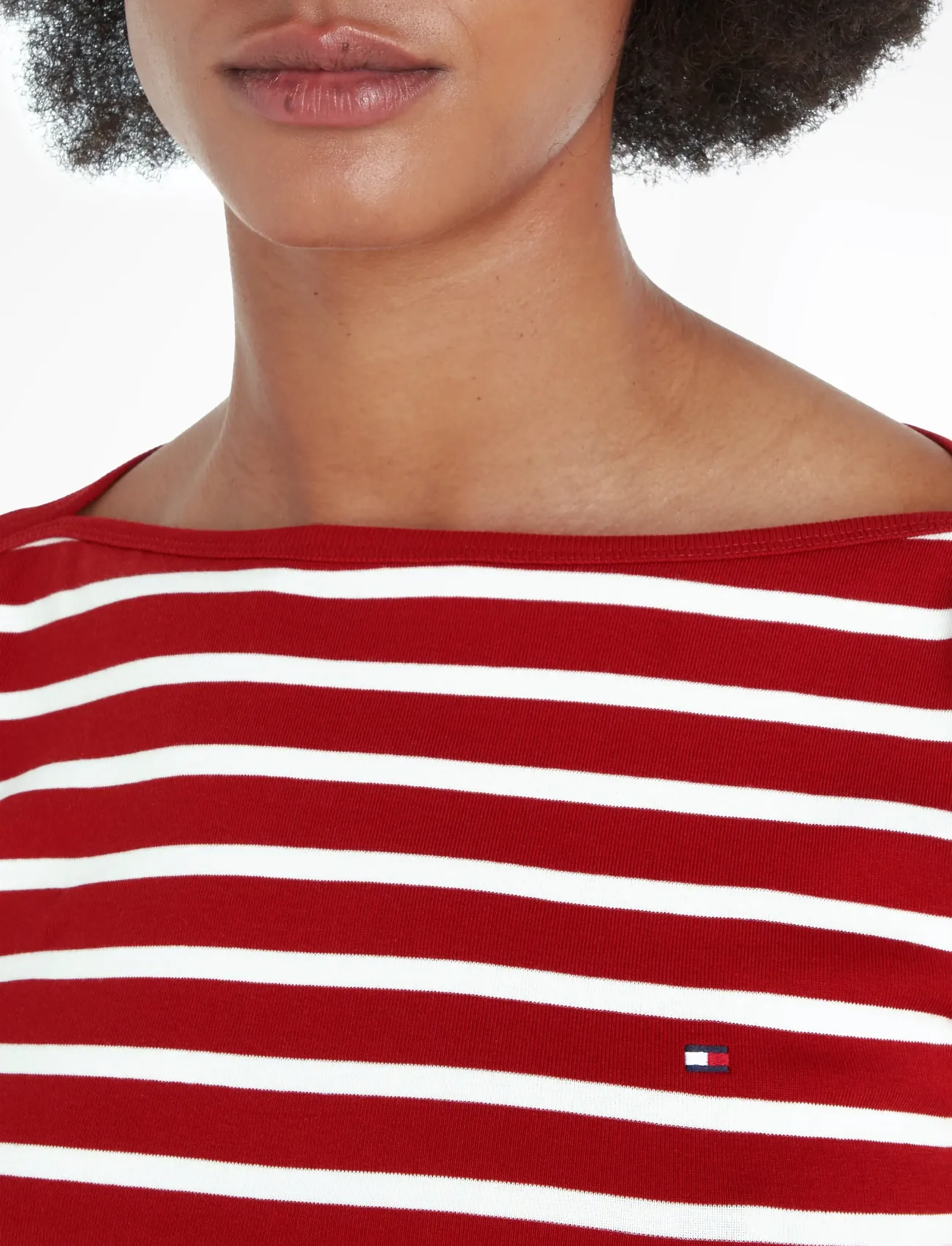 TOMMY HILFIGER Slim Cody Boat-Nk 3/4Slv långärmade t-shirt dam – bild 7