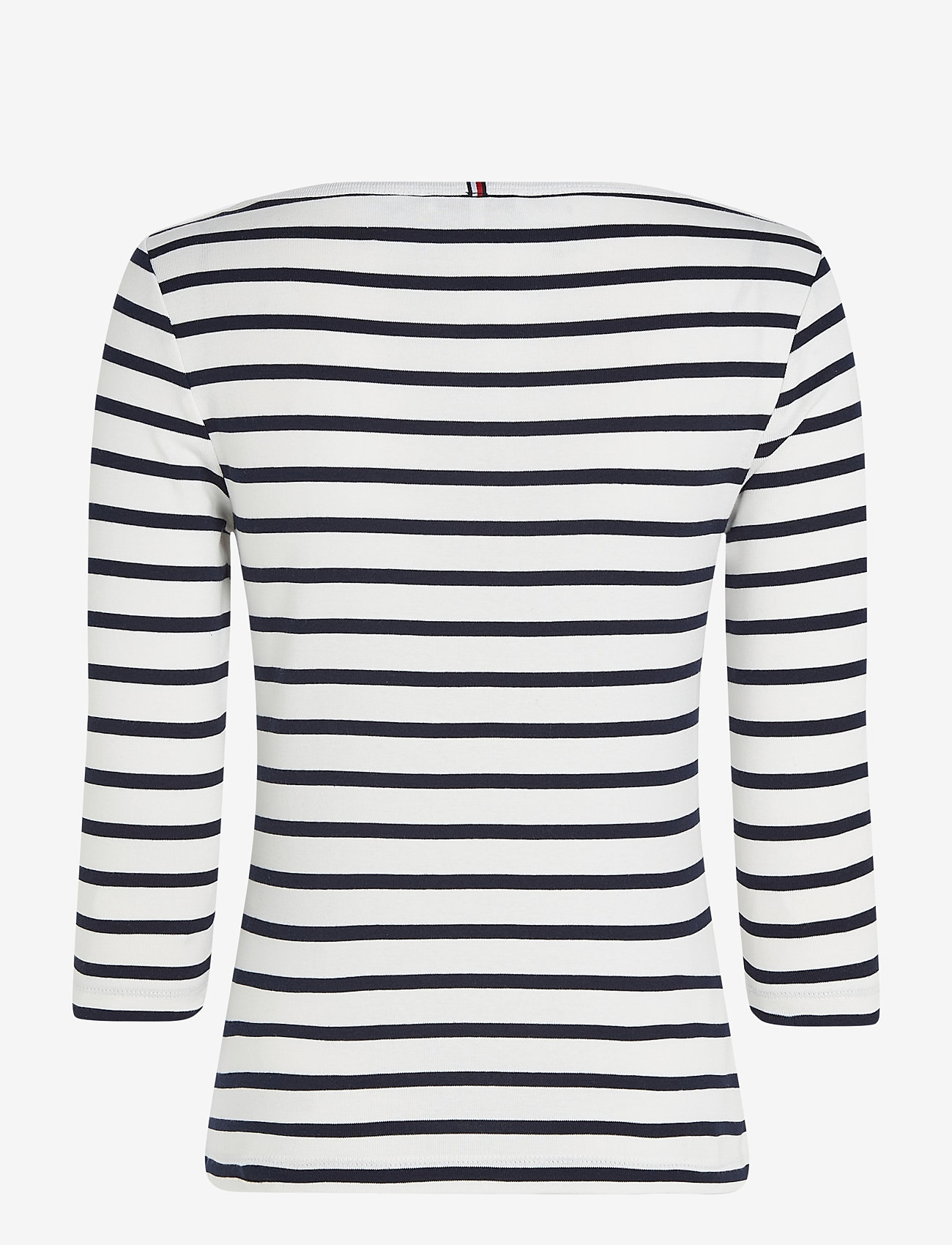 Tommy Hilfiger - SLIM CODY BOAT-NK 3/4SLV - pikkade varrukatega alussärgid - breton dark night navy stp - 2