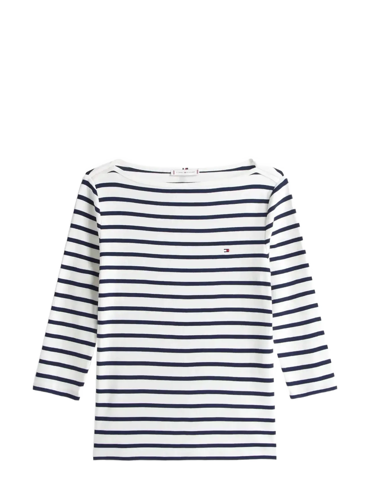 SLIM CODY BOAT-NK 3/4SLV - BRETON  ECU  DARK NIGHT NAVY