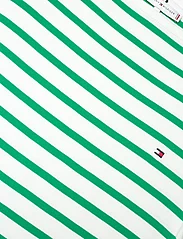 Tommy Hilfiger - NEW CODY SLIM BOAT-NK 3/4SLV - long-sleeved tops - breton ecru/olympic green - 2