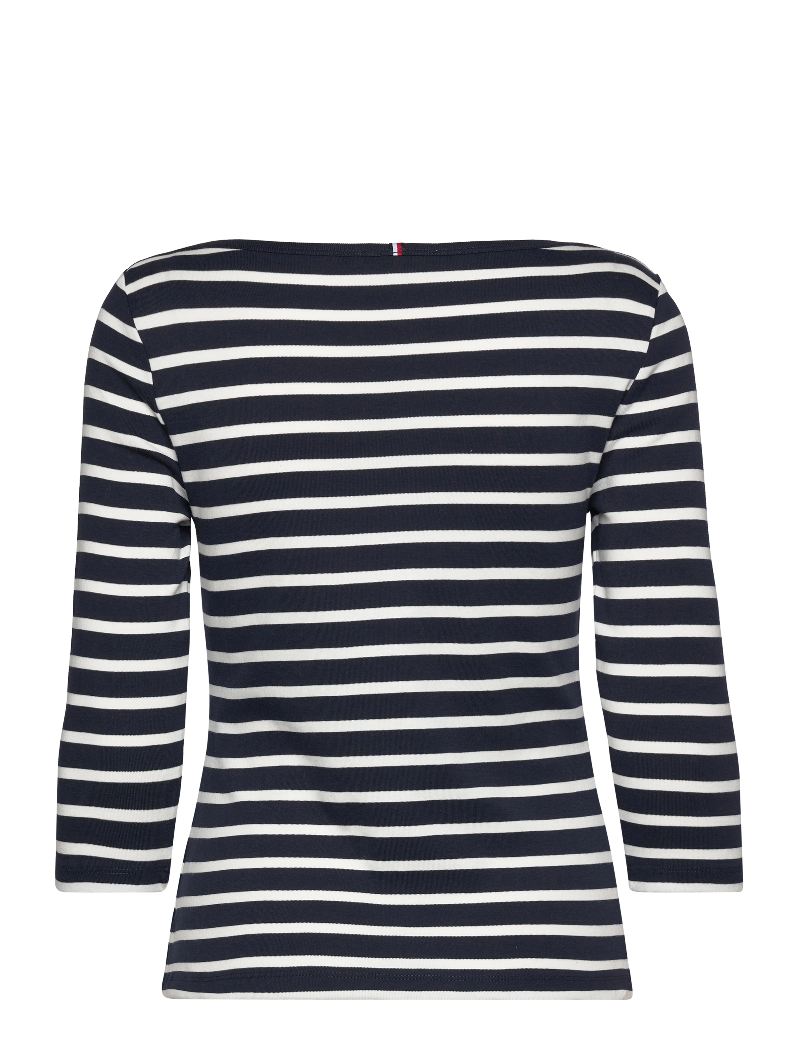 Tommy Hilfiger - CODY SLIM BOAT-NK 3/4 SLV - langærmede toppe - nos breton navy blue   ecru - 2