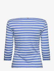 Tommy Hilfiger - NEW CODY SLIM BOAT-NK 3/4SLV - t-shirts met lange mouwen - breton stp/ blue spell/ ecru - 1