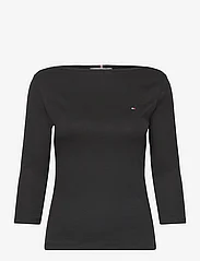 Tommy Hilfiger - NEW CODY SLIM BOAT-NK 3/4SLV - t-shirts met lange mouwen - black - 0
