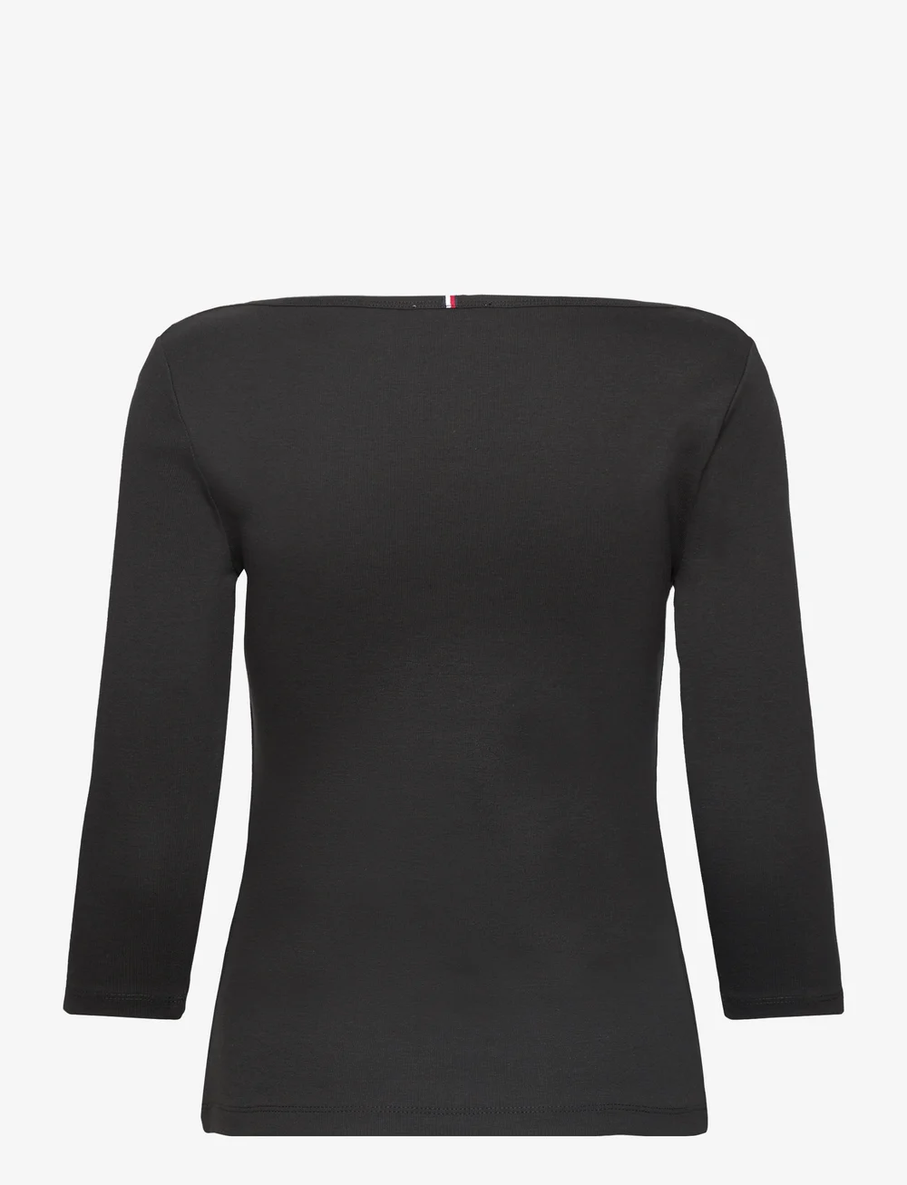 Tommy Hilfiger - SLIM CODY BOAT-NK 3/4SLV - långärmade toppar - black - 2