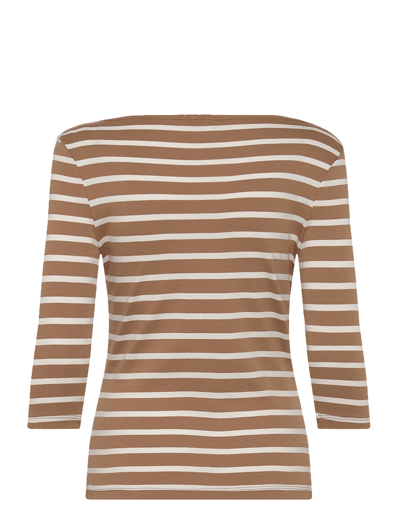 Tommy Hilfiger - NEW CODY SLIM BOAT-NK 3/4SLV - long-sleeved tops - hickory/ ecru stp - 2