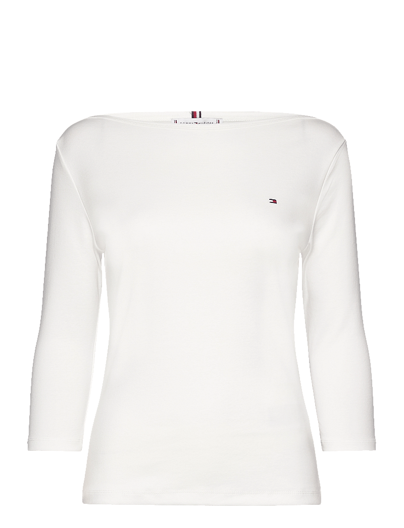 Tommy Hilfiger - NEW CODY SLIM BOAT-NK 3/4SLV - langærmede toppe - nos ecru - 1